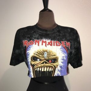 IRON MAIDEN crop T-shirt